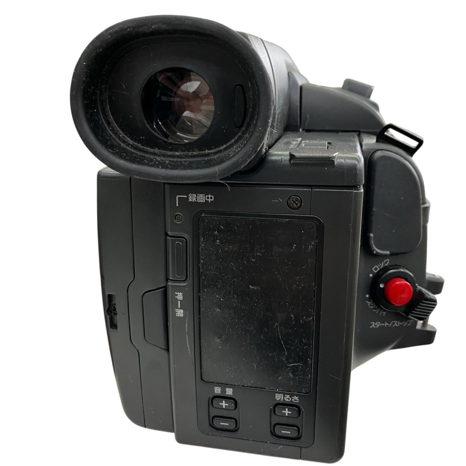186001 動作未確認 京セラ キョウセラ ビデオカメラ KX-LV1 ブラック