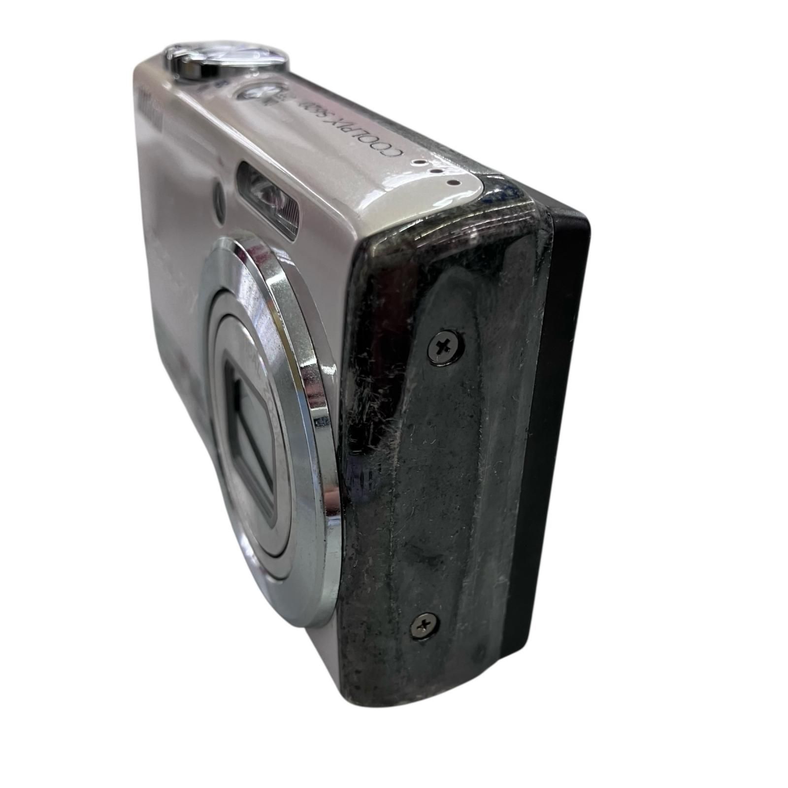 186001 動作未確認 Nikon ニコン デジタルカメラ S620 シルバー