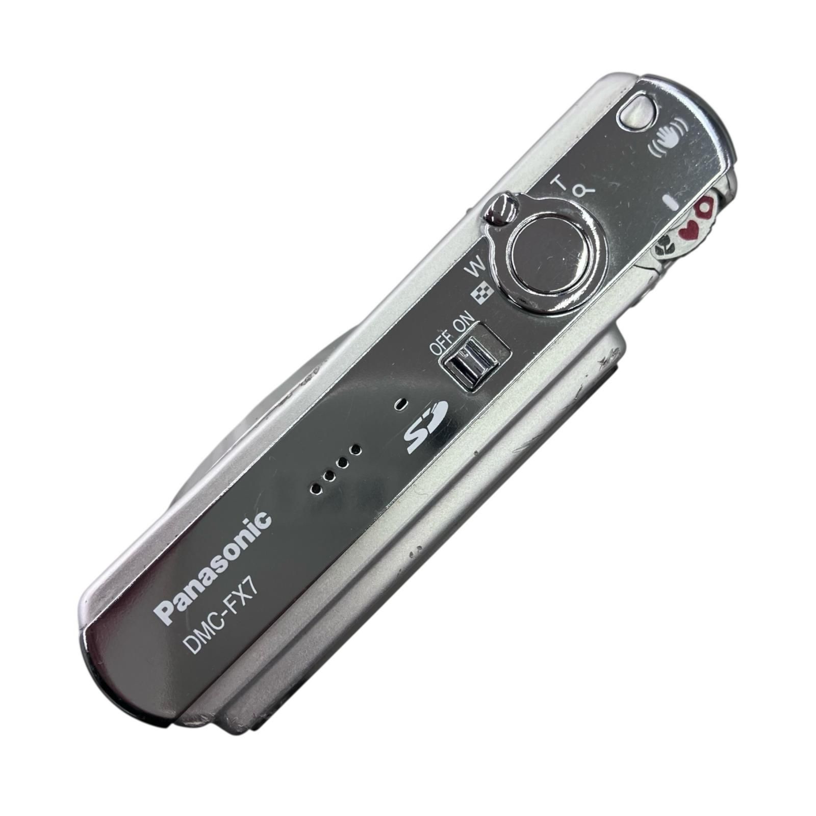 186001 Panasonic パナソニック デジタルカメラ シルバー LUMIX DMC