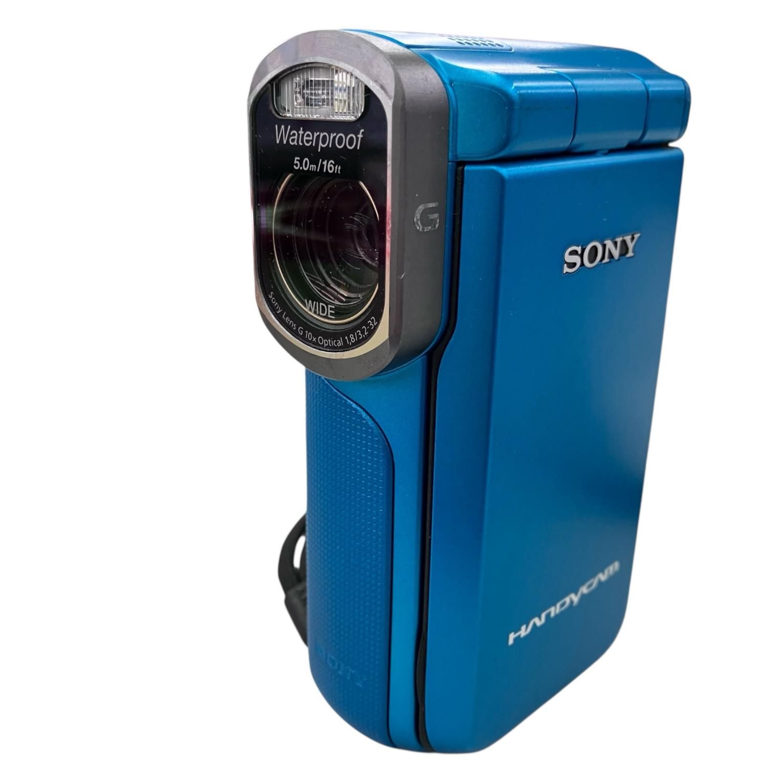 186001 動作未確認 SONY ソニー デジタルカメラ HDR-GW77 ブルー