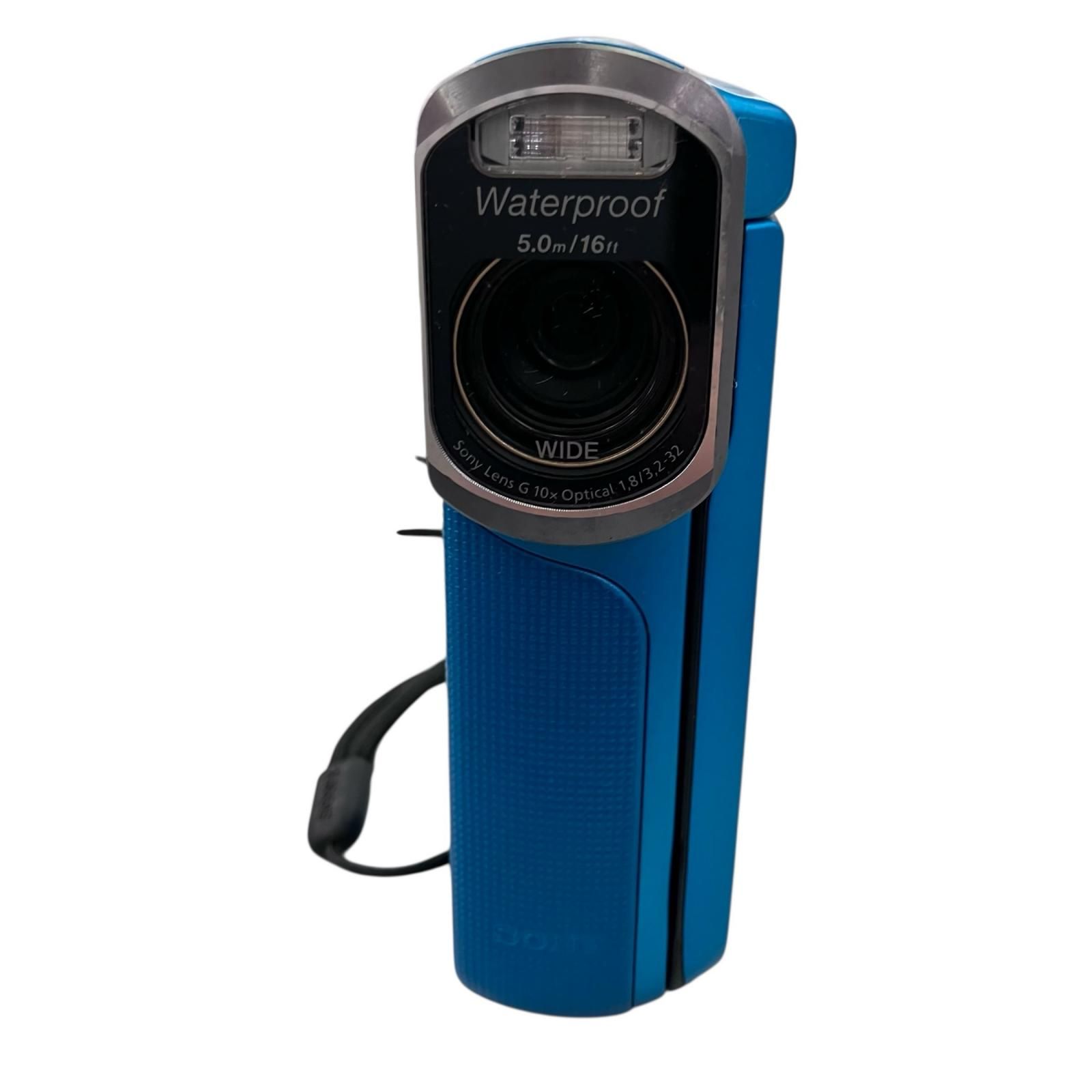 186001 動作未確認 SONY ソニー デジタルカメラ HDR-GW77 ブルー