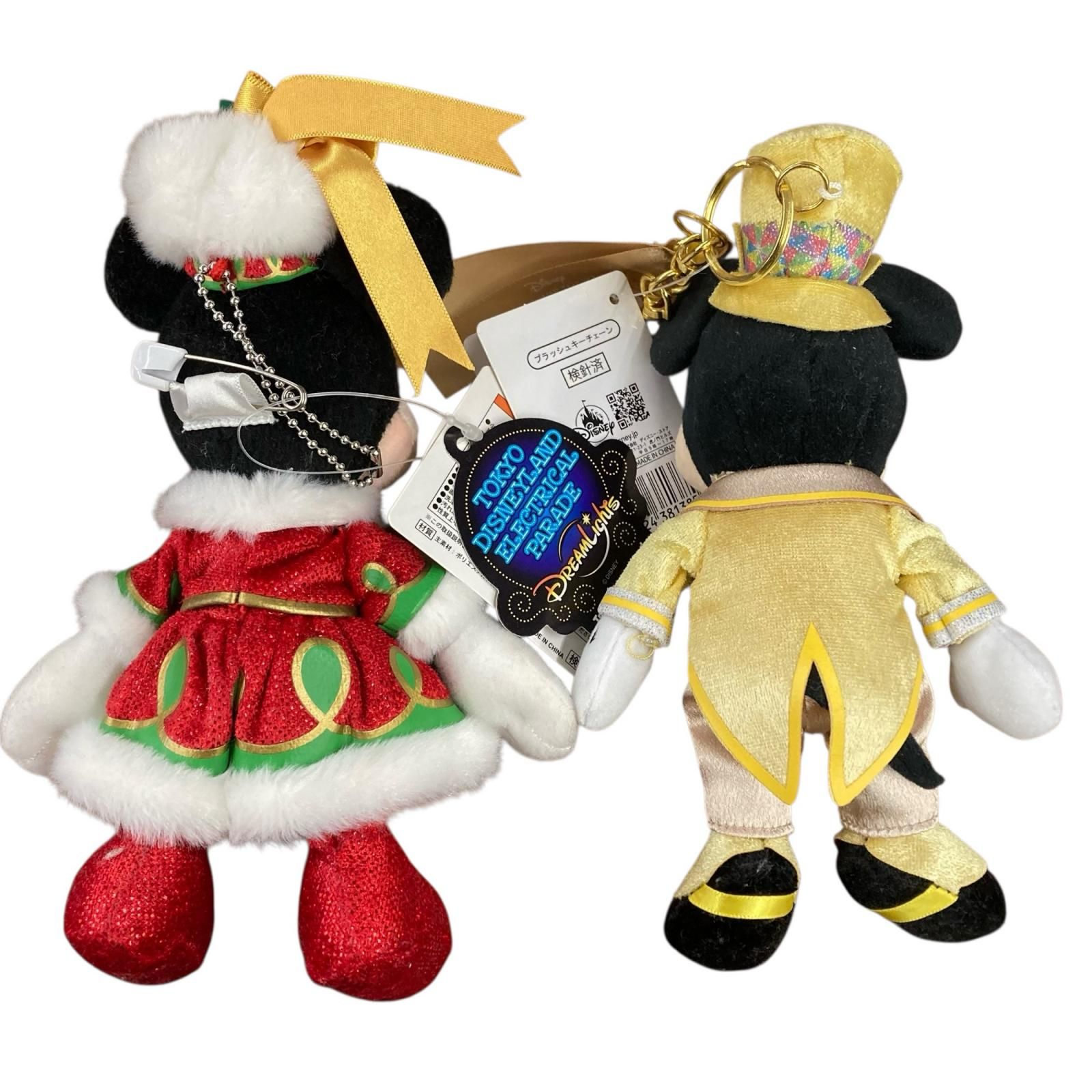 170071 ぬいぐるみバッジ ミッキー ミニー デイジー タグ付き多数