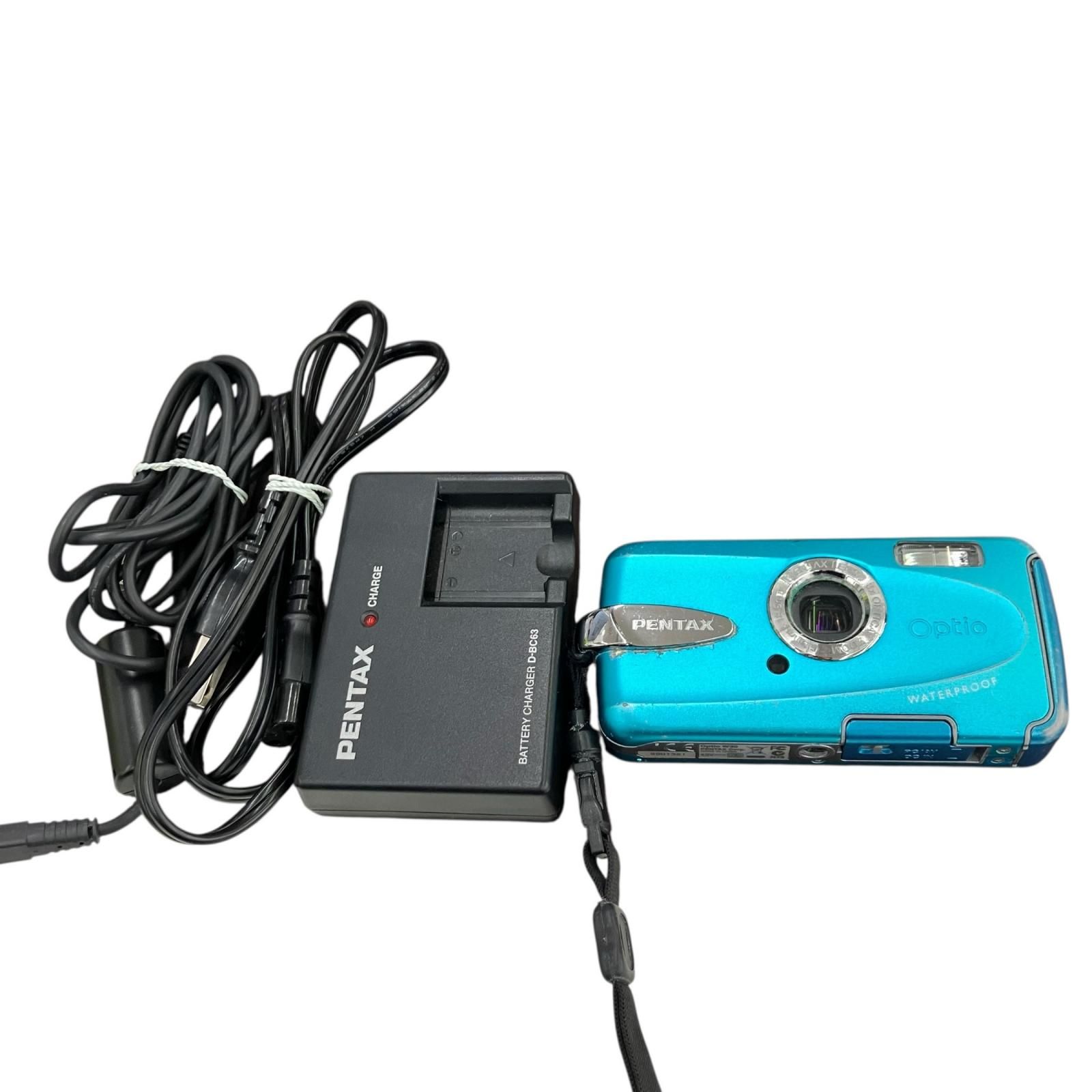 186001 動作確認済み PENTAX ペンタックス デジタルカメラ Optio W30