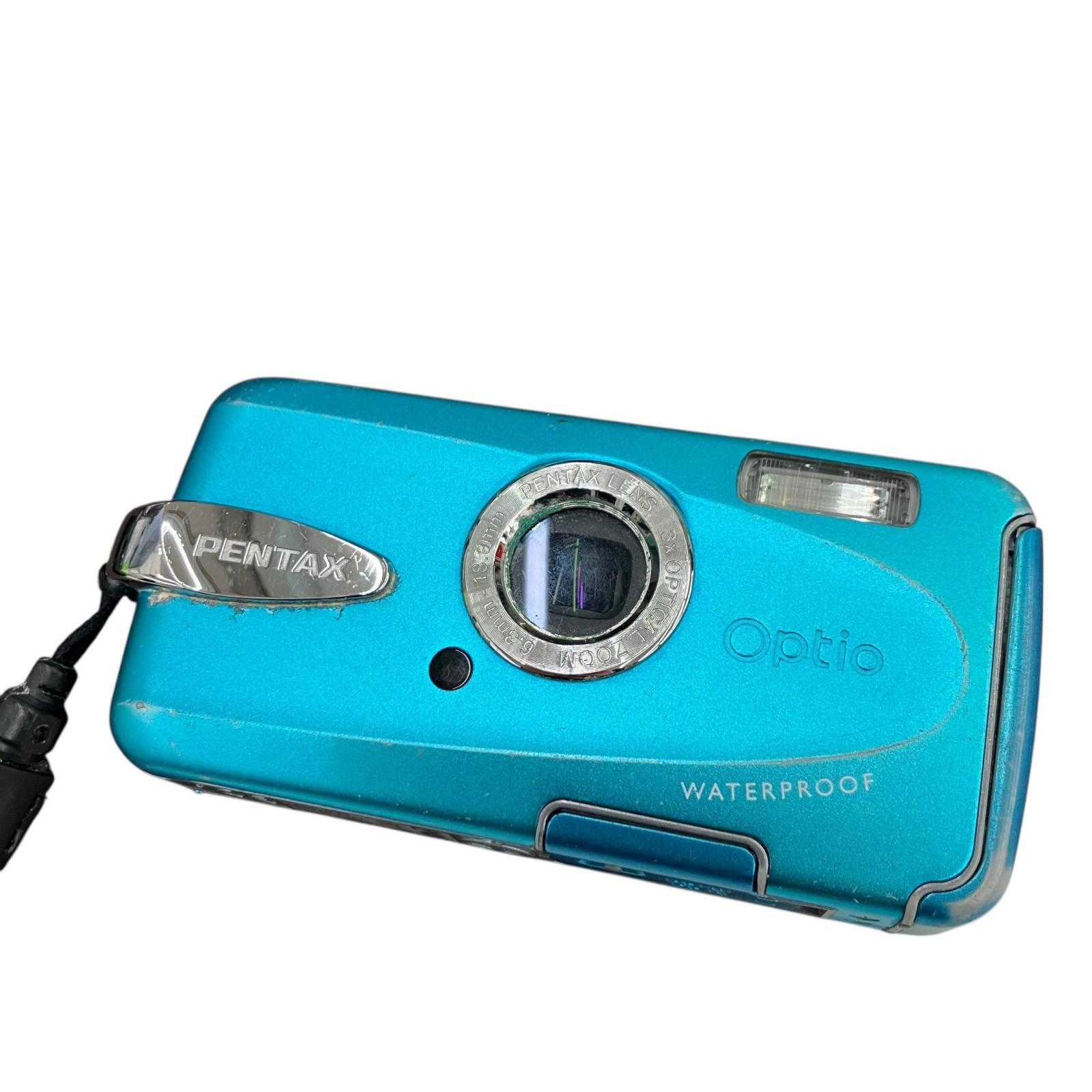 186001 動作確認済み PENTAX ペンタックス デジタルカメラ Optio W30