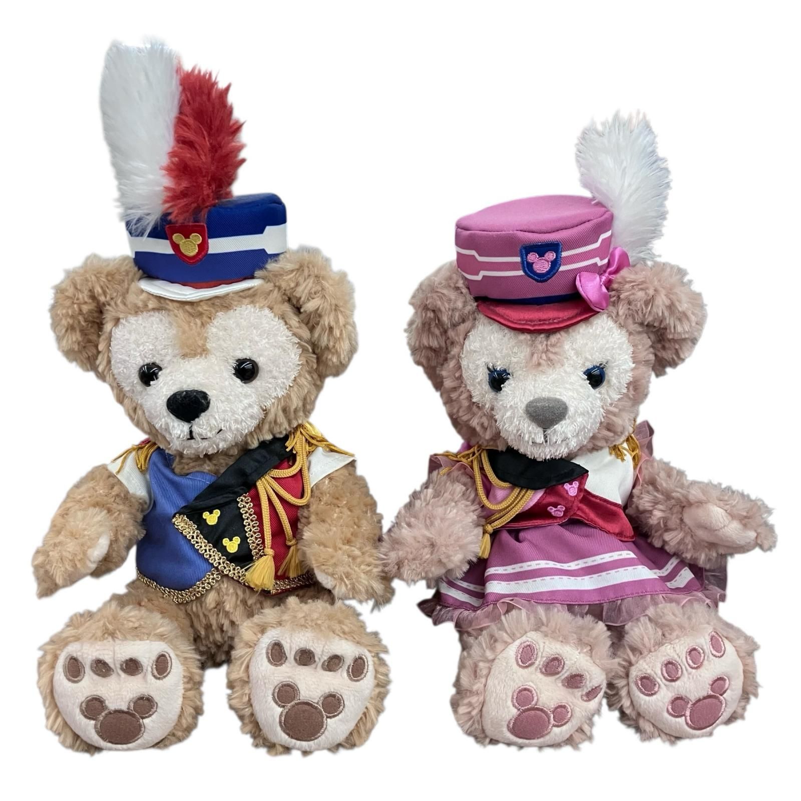 170071 Disney ディズニー ダッフィーフレンズ 35周年 ぬいぐるみ ハッピーマーチングファン 豪華セット シェリーメイ ジェラトーニ ステラルー ダッフィー 4点まとめ売り