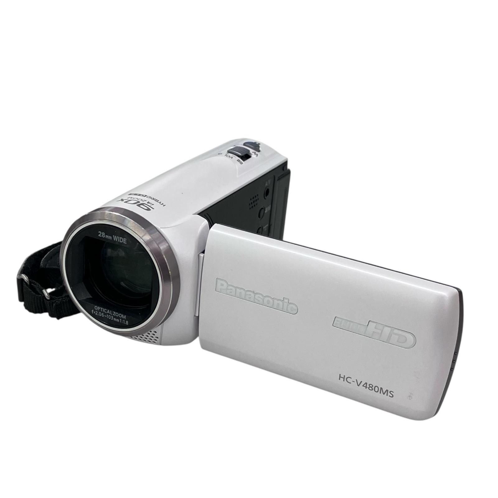 美品 Panasonic ビデオカメラ HC-V480MS 動作確認済 パナソニック HDビデオカメラ HC-V480MS 美品 Amazon.co.jp: 【整備