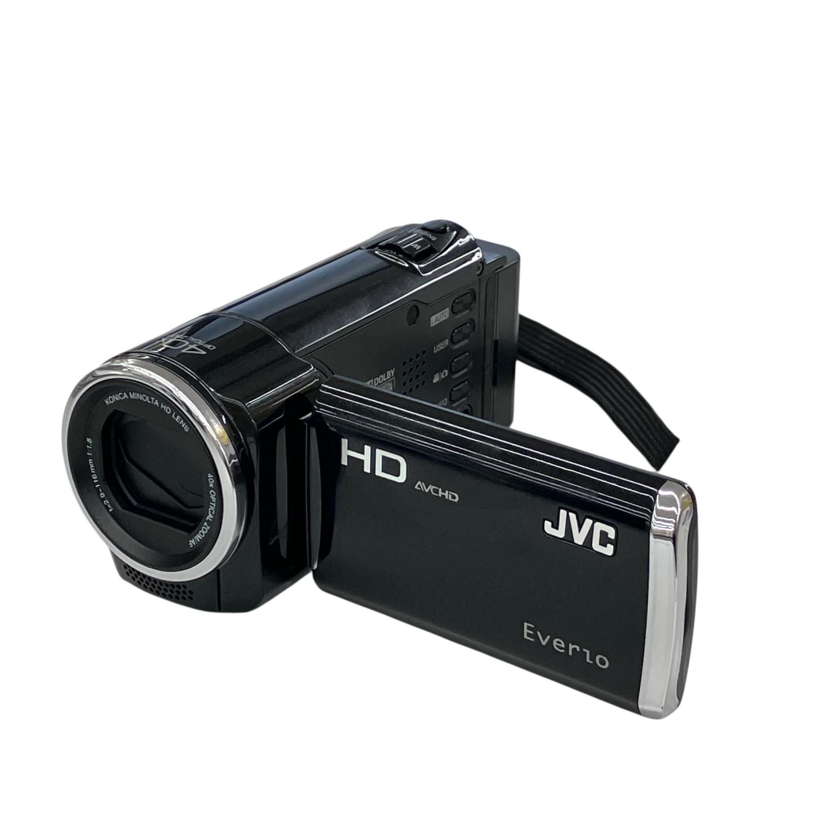 186001 JVC ジェイブイシー 現状品 ビデオカメラ Everio GZ-HM450-B