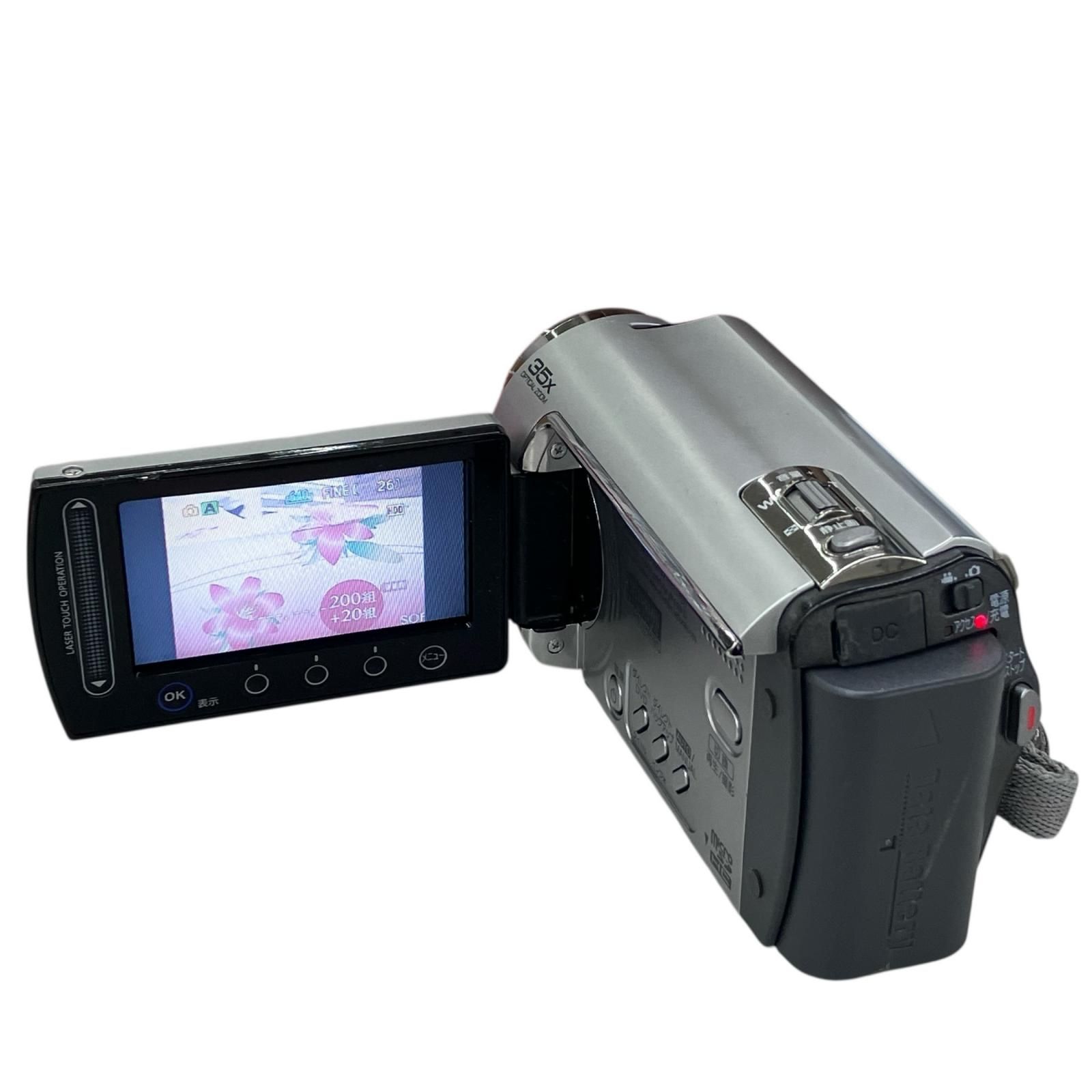 186001 Victor ビクター 現状品 ビデオカメラ GZ-MG210 - メルカリ