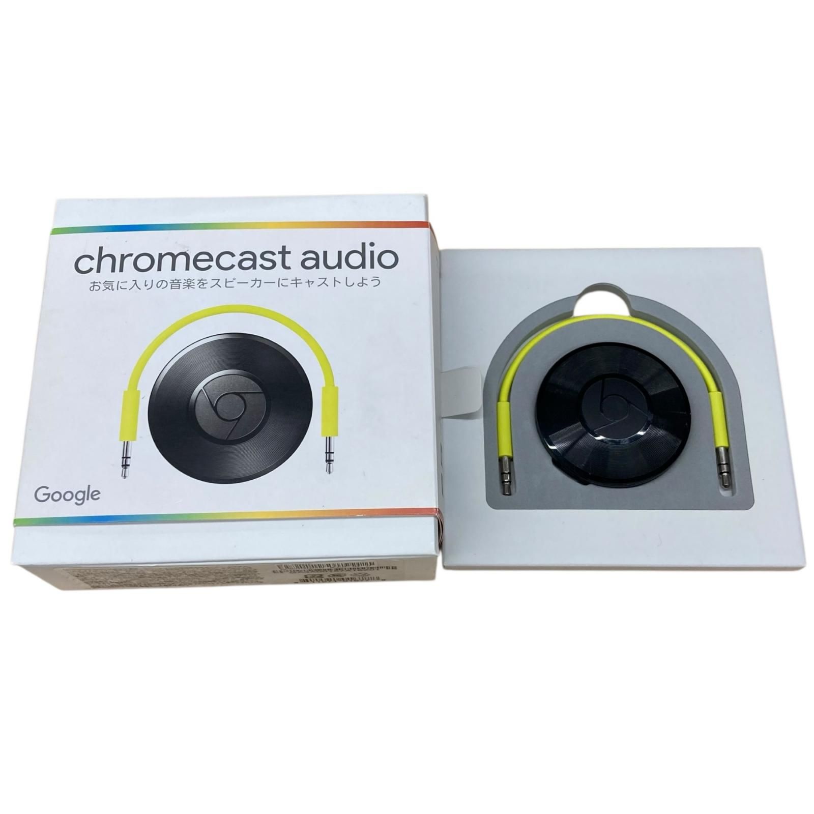 140199 動作未確認 Google Chromecast Audio RUX-J42 クロームキャスト