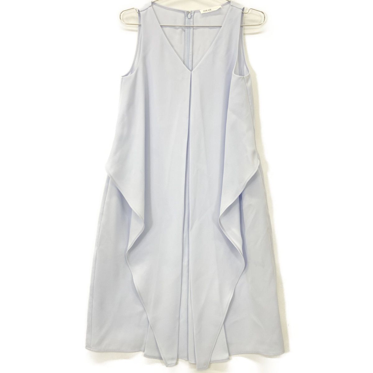 ADEAM アディアム 42223 ｻｯｸｽﾌﾞﾙｰ ﾚｲﾔｰﾄﾞﾃﾞｻﾞｲﾝ ﾉｰｽﾘｰﾌﾞﾄﾞﾚｽﾜﾝﾋﾟｰｽ M  