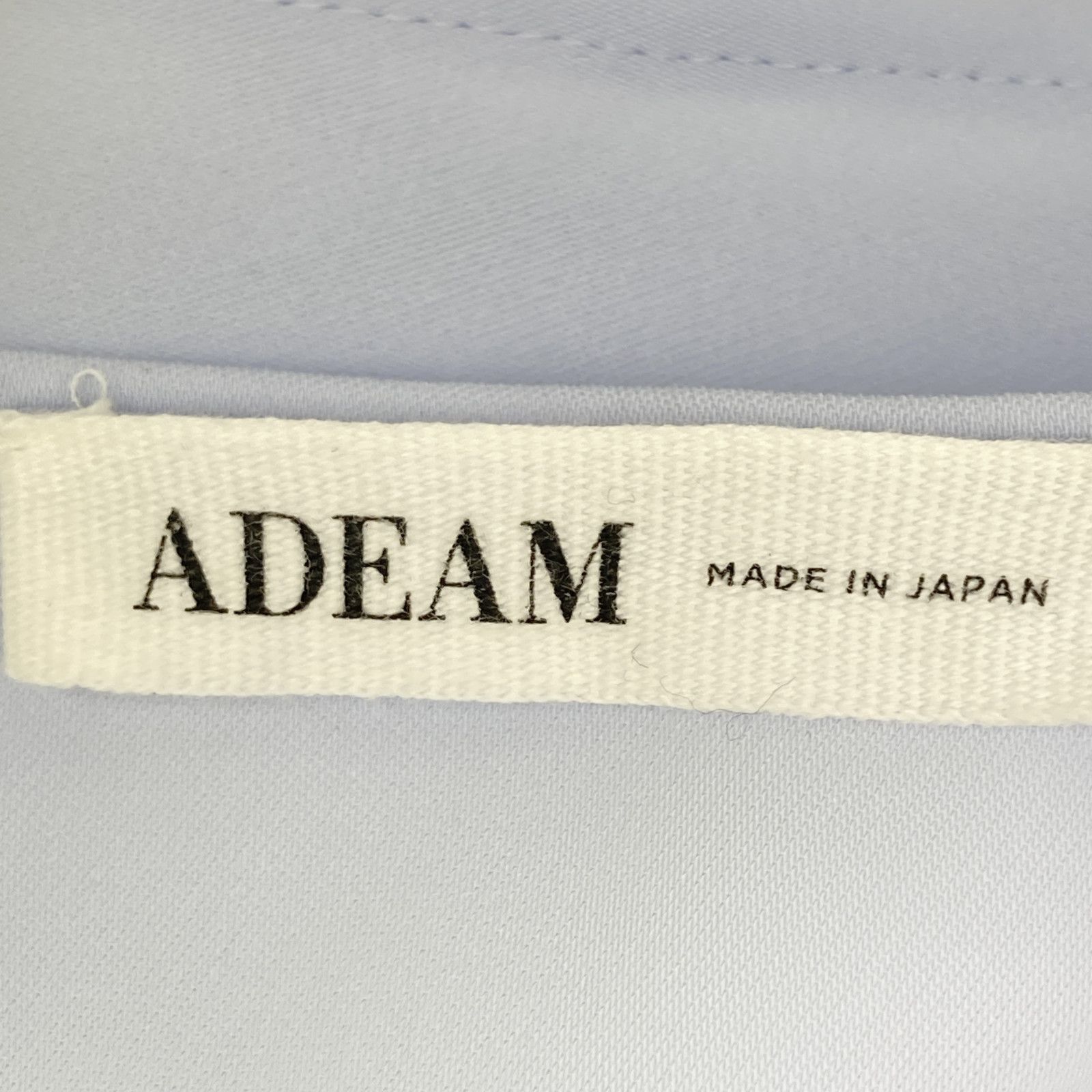 ADEAM アディアム 42223 ｻｯｸｽﾌﾞﾙｰ ﾚｲﾔｰﾄﾞﾃﾞｻﾞｲﾝ ﾉｰｽﾘｰﾌﾞﾄﾞﾚｽﾜﾝﾋﾟｰｽ M  