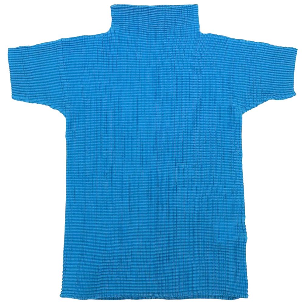 ISSEY MIYAKE イッセイミヤケ ワッフルプリーツ ハイネック 半袖