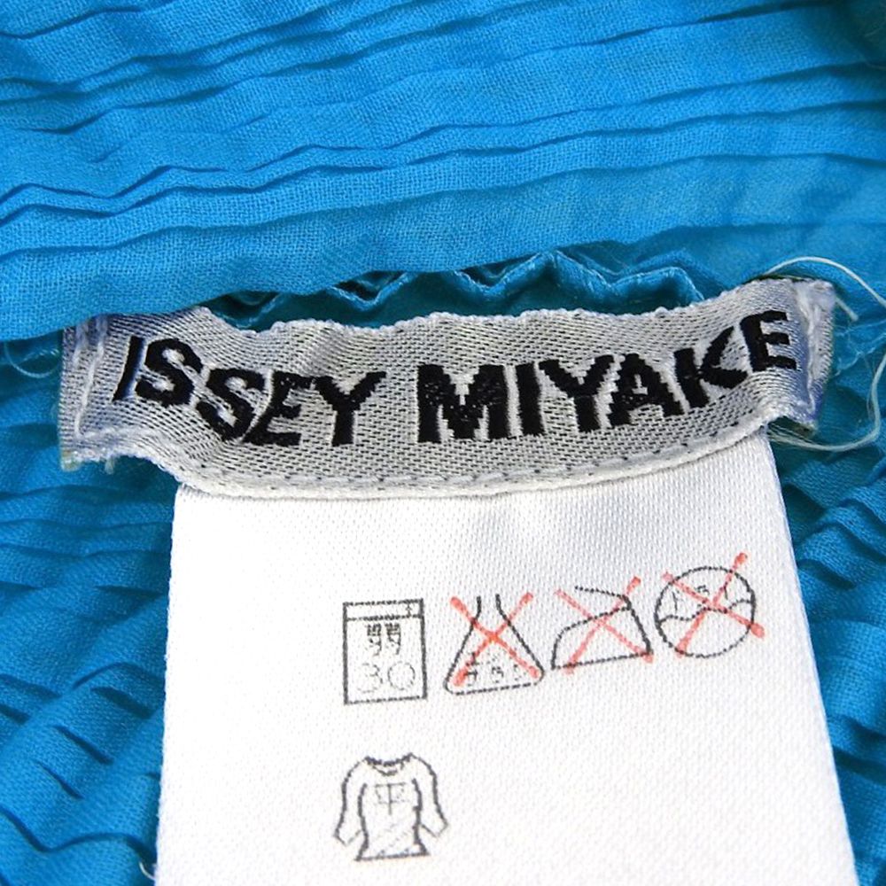 ISSEY MIYAKE イッセイミヤケ ワッフルプリーツ ハイネック 半袖