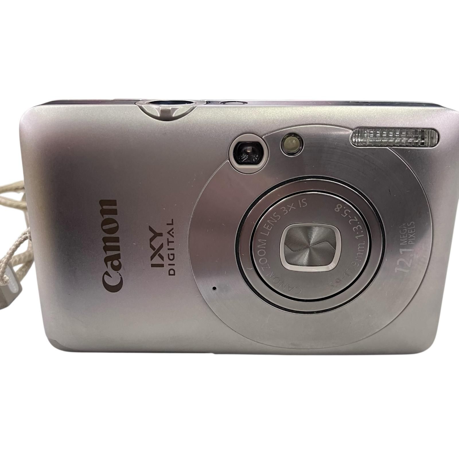 118011 動作未確認 canon キャノン デジタルカメラ 210 IS シルバー