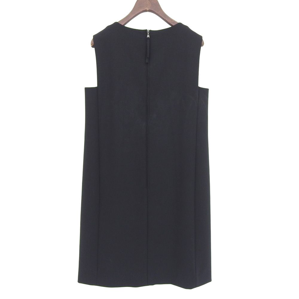 FOXEY フォクシー 美品 バックジップ ノースリーブ ワンピース