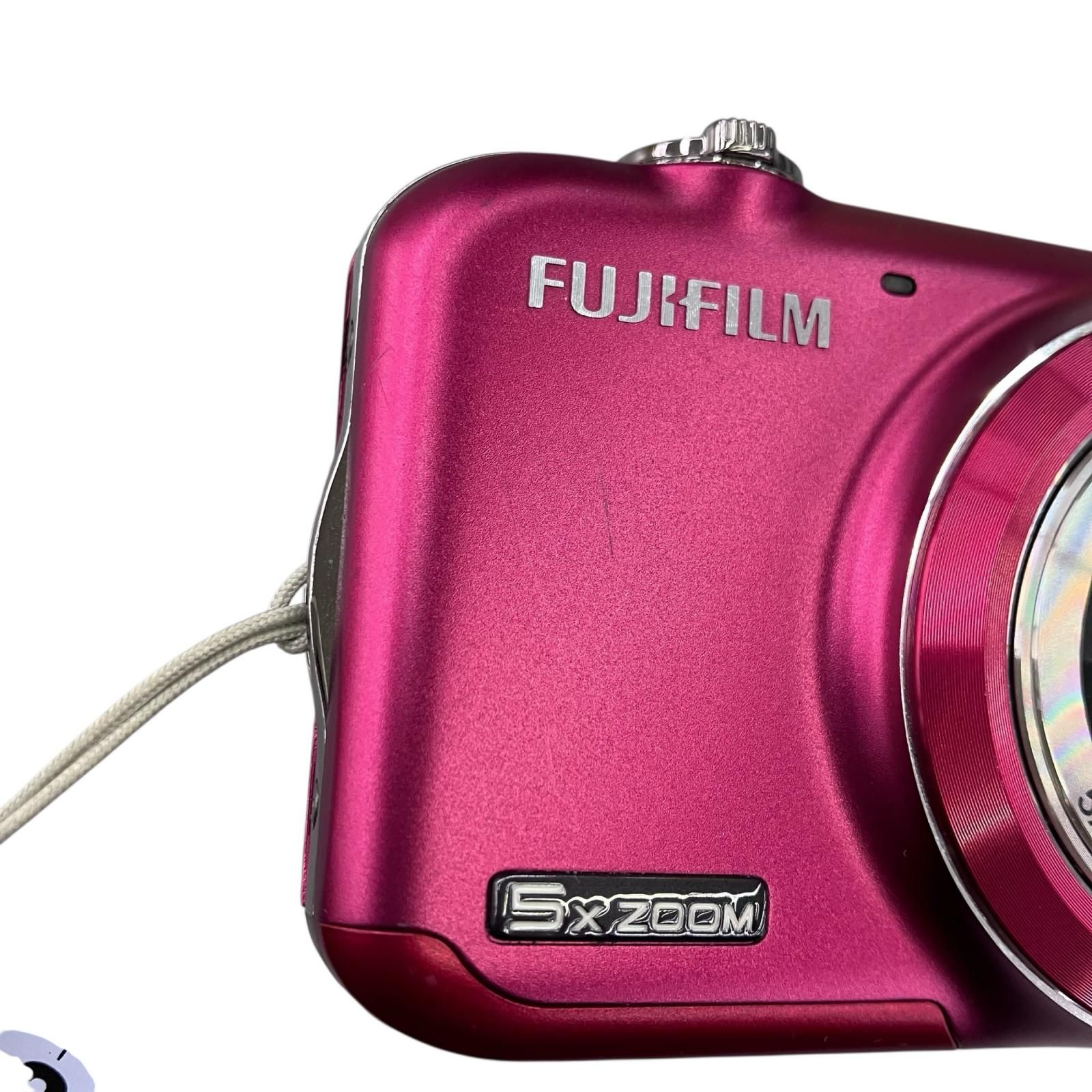 118011 動作未確認 FUJIFILM フジフィルム デジタルカメラ ピンク