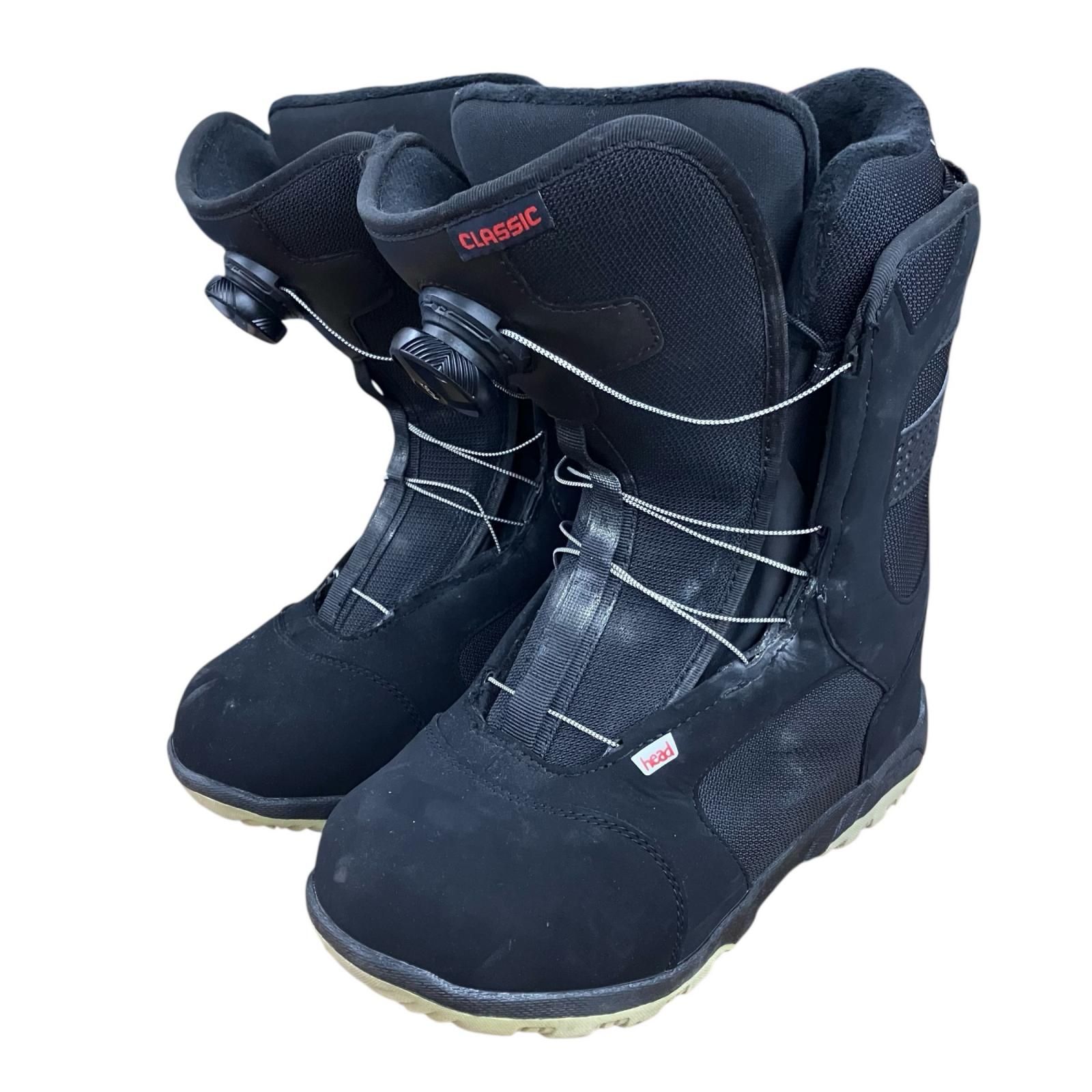 HEAD スノーボードブーツ カラーブラック25.5cm メルカリ便 199990 HEAD スノーボードブーツ CLASSIC ブラック 25.5cm - メルカリ