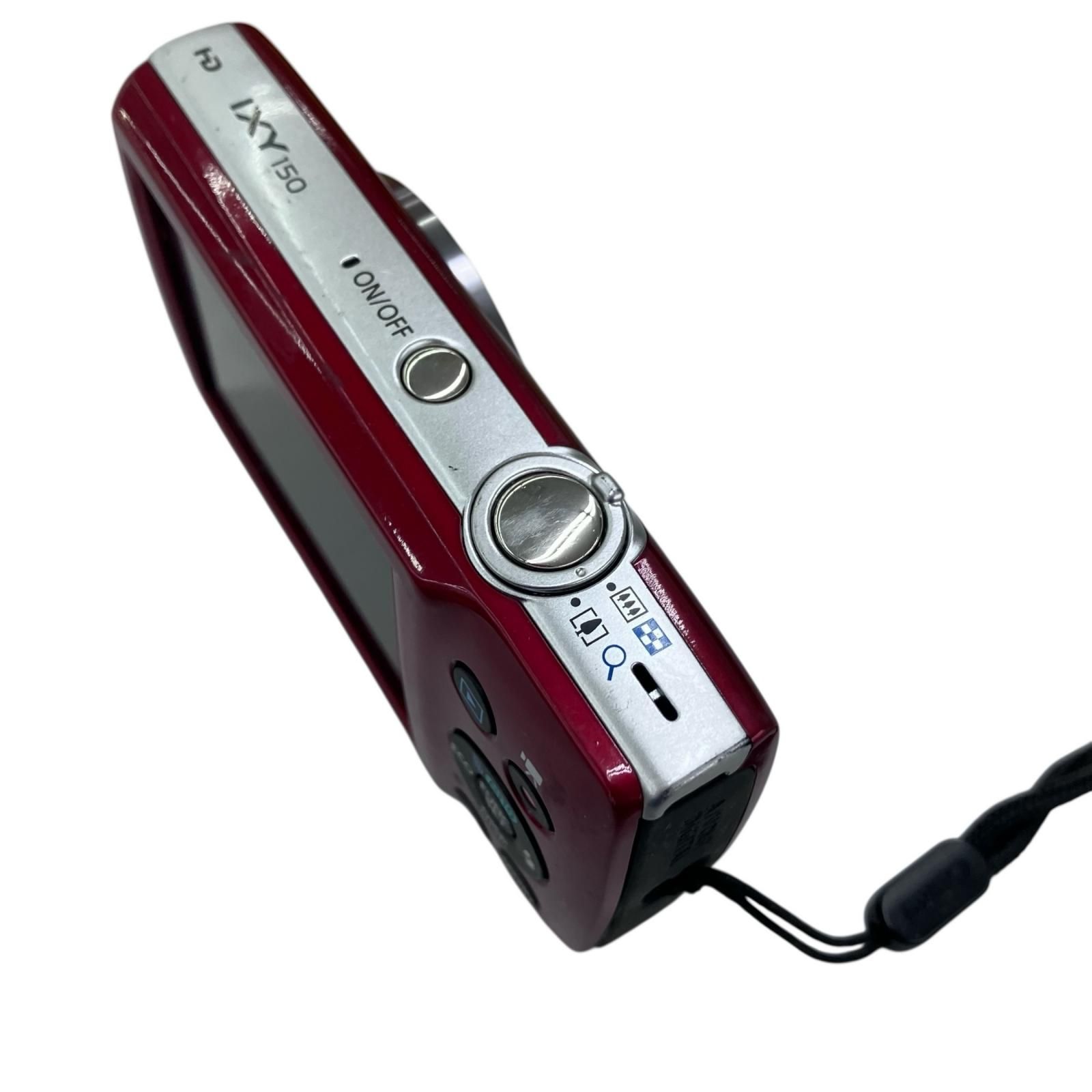 【奇跡の未使用】　Canon IXY150 レッド　コンパクトデジタルカメラ Amazon.co.jp: Canon デジタルカメラ IXY150 レッド 光学8倍ズーム