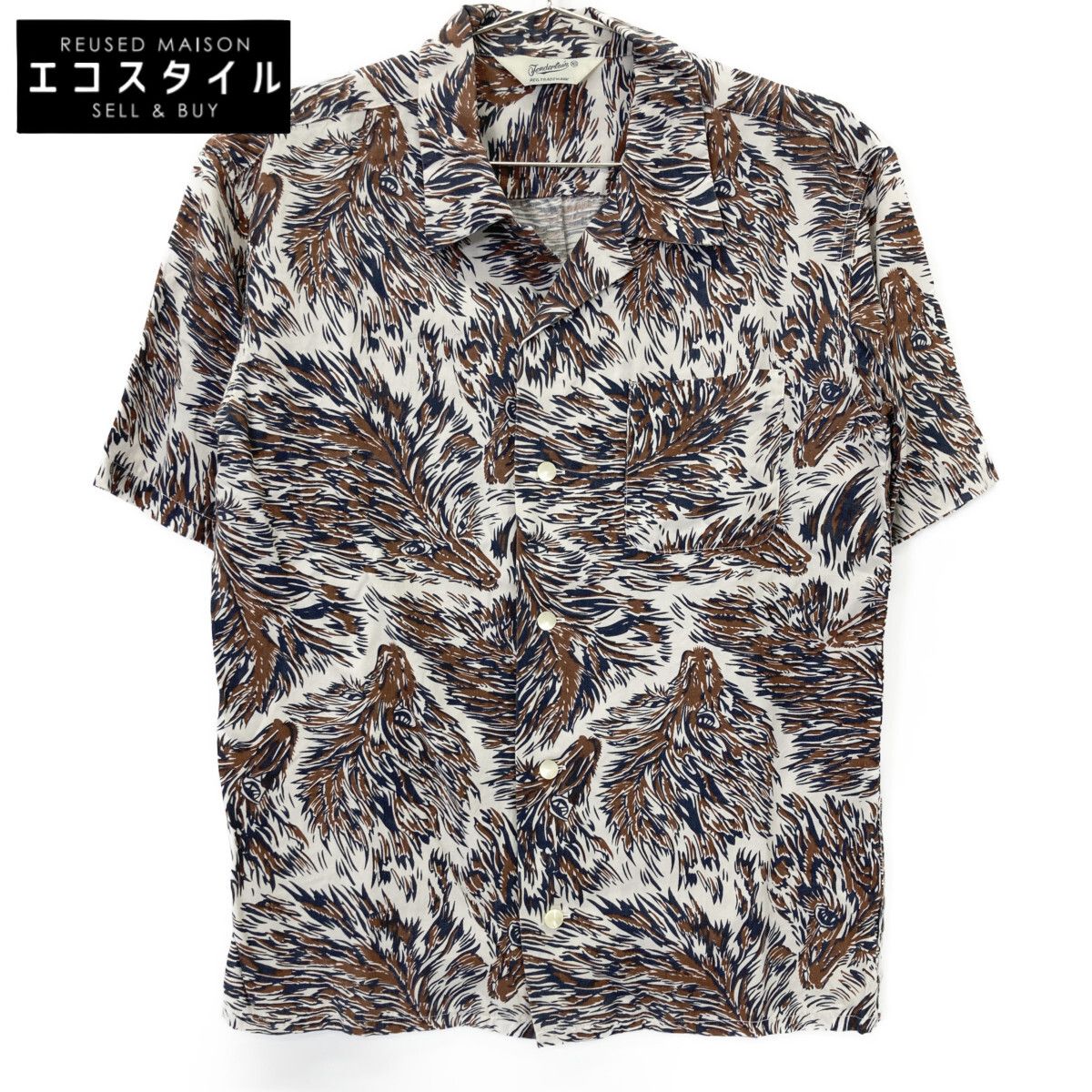 TENDERLOIN テンダーロイン ｳﾙﾌ ｵｰﾌﾟﾝｶﾗｰｼｬﾂ XS - メルカリ