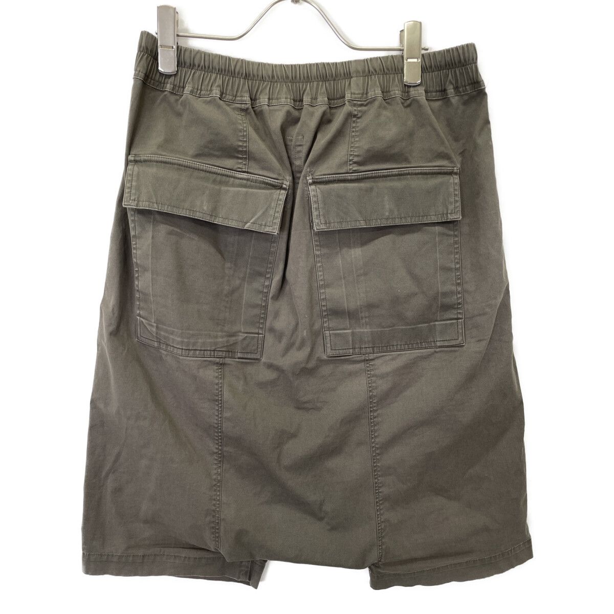 Rick Owens リックオウエンス RU20S7384-TE ｸﾞﾚｰ ｻﾙｴﾙ ﾊｰﾌﾊﾟﾝﾂ IT36