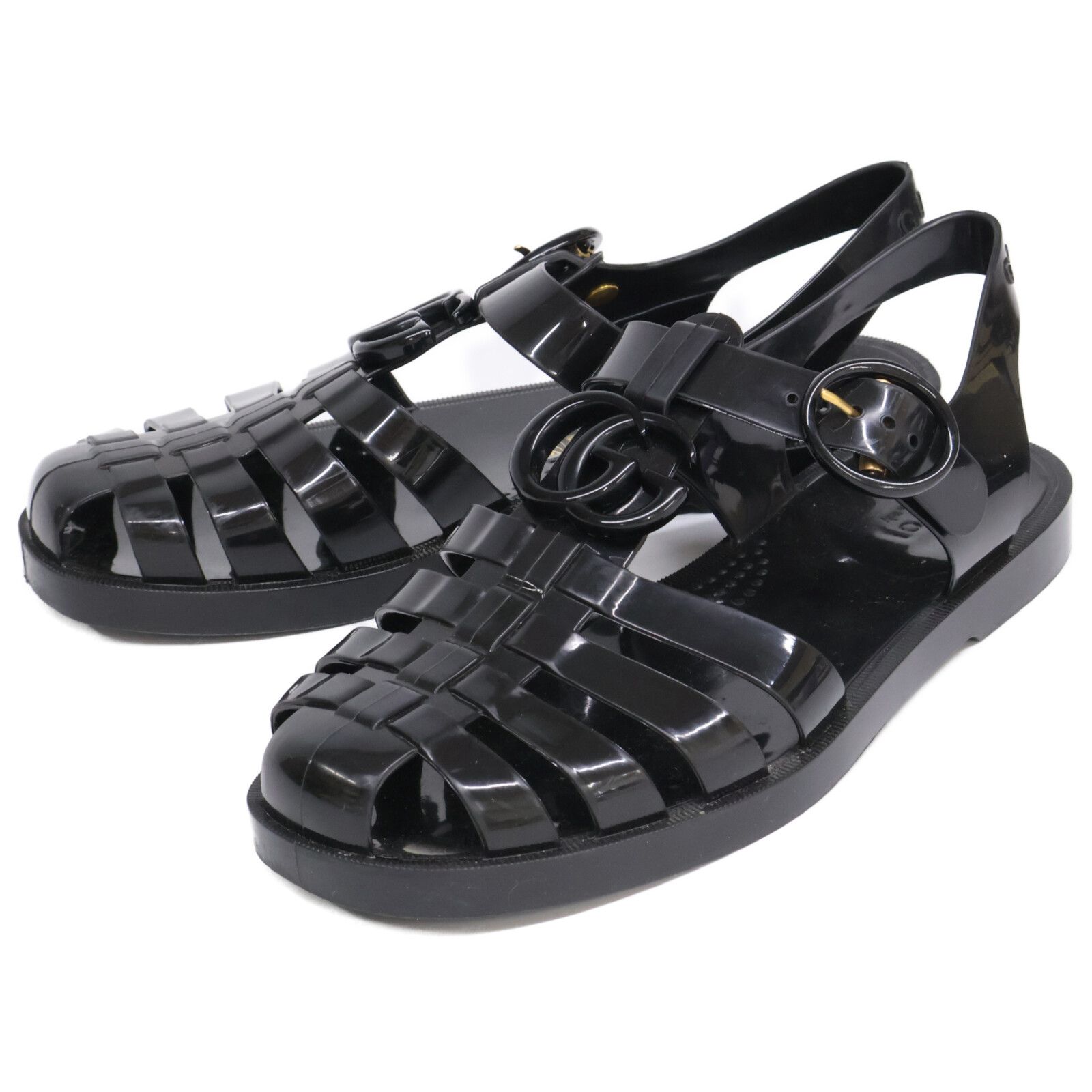 GUCCI グッチ GGマーモント ラバー グルカサンダル/ 35 - メルカリ