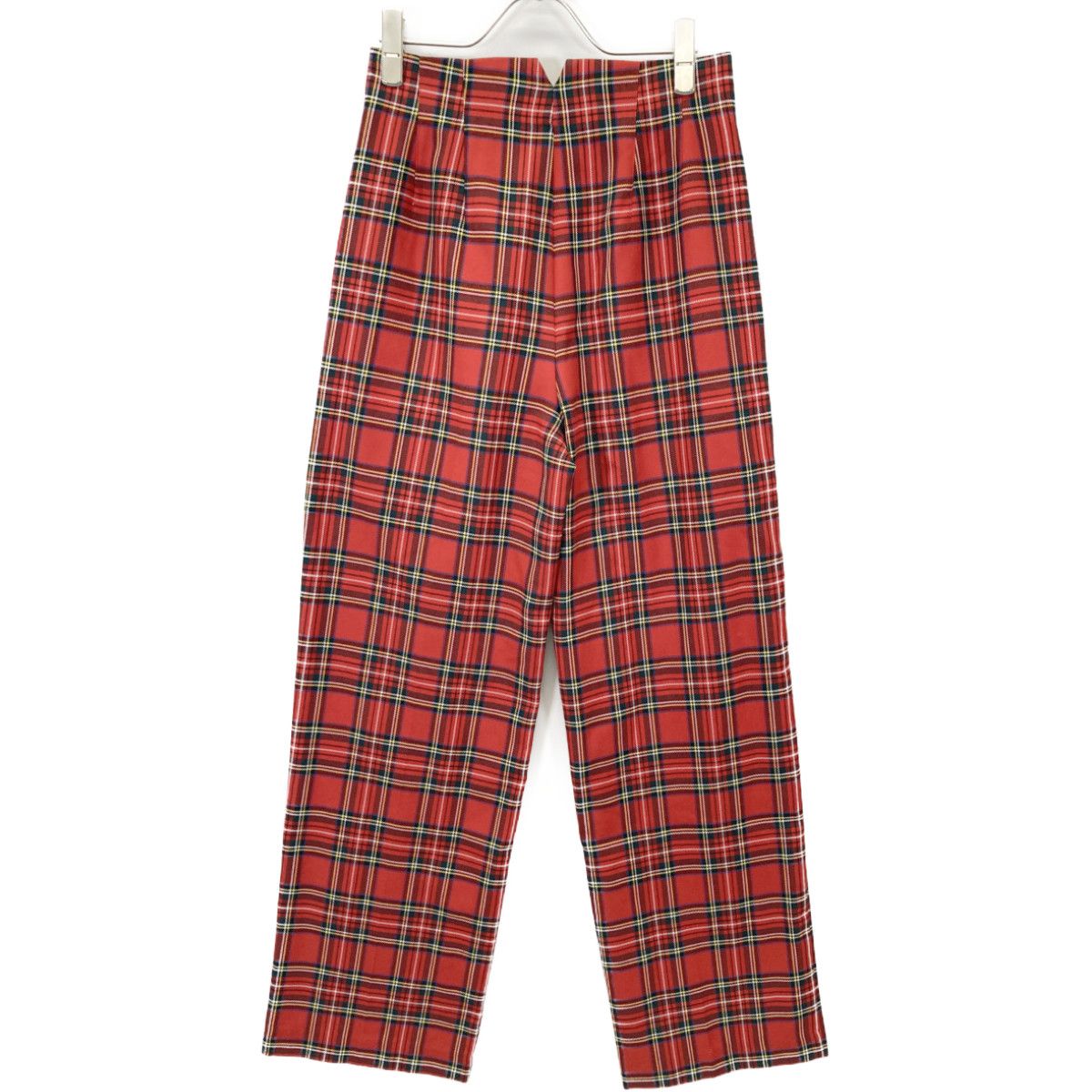 TSURU BY MARIKO OIKAWA ツルバイマリコオイカワ ﾚｯﾄﾞ ﾀｰﾀﾝﾁｪｯｸ PT