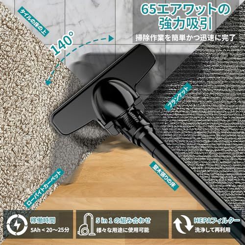 A充電式掃除機 18V 集塵機 スティッククリーナー コードレス フィルター 操 迅速に発送】充電式掃除機 コードレス 集塵機 マキタ18Vバッテリーに