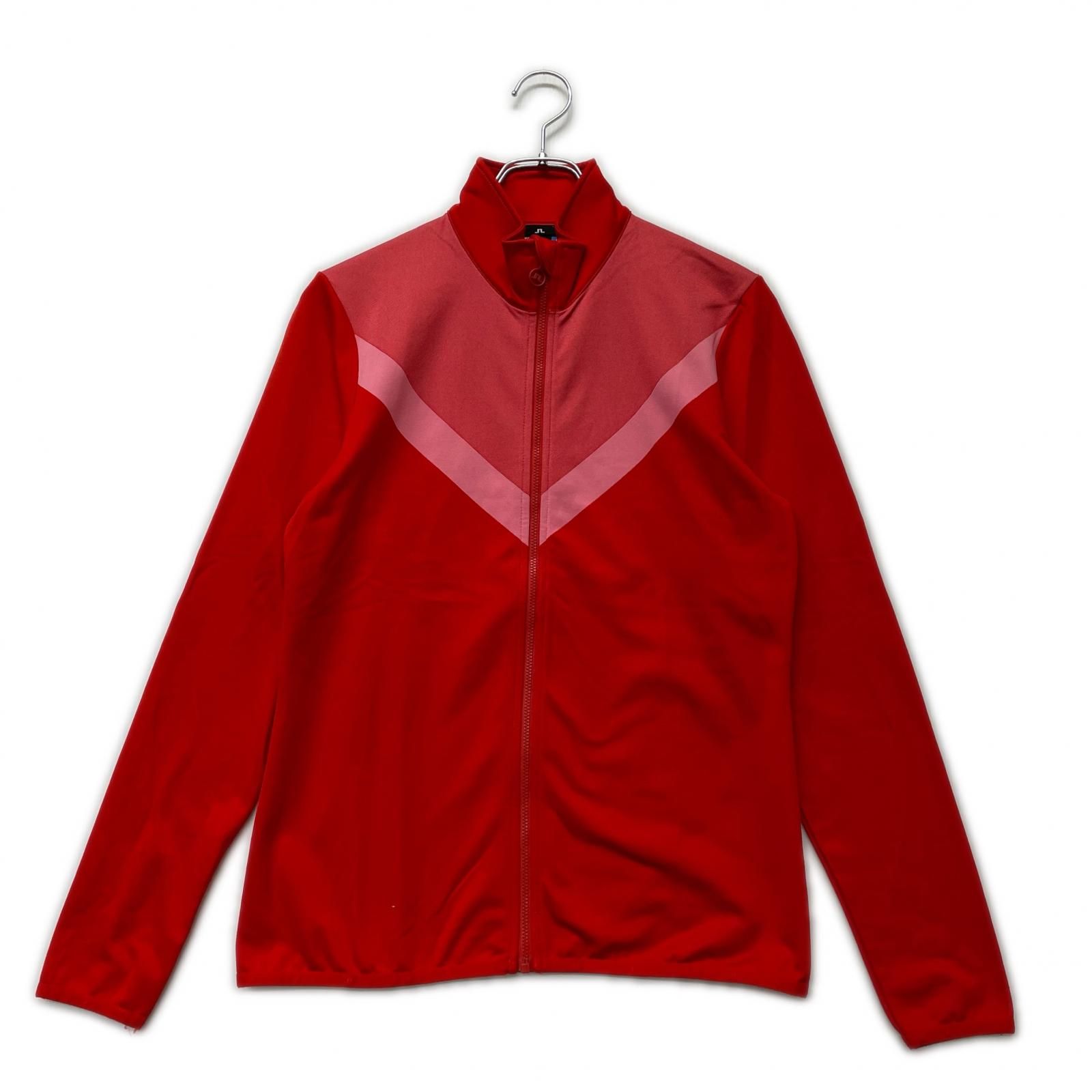 中古 メンズ ジェイリンドバーグ J.LINDEBERG フルジップアウター L 赤