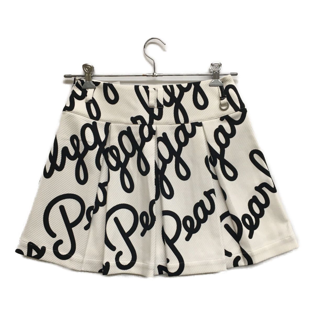 新品　パーリーゲイツ　中綿プリーツミニスカート ホワイト　サイズ1 中古 レディース パーリーゲイツ PEARLY GATES スカート 1(M) 白系