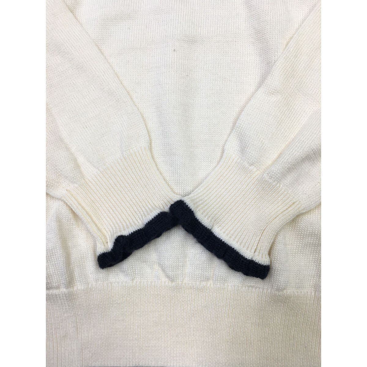 中古 レディース ビームスゴルフ BEAMSGOLF セーター L 白系