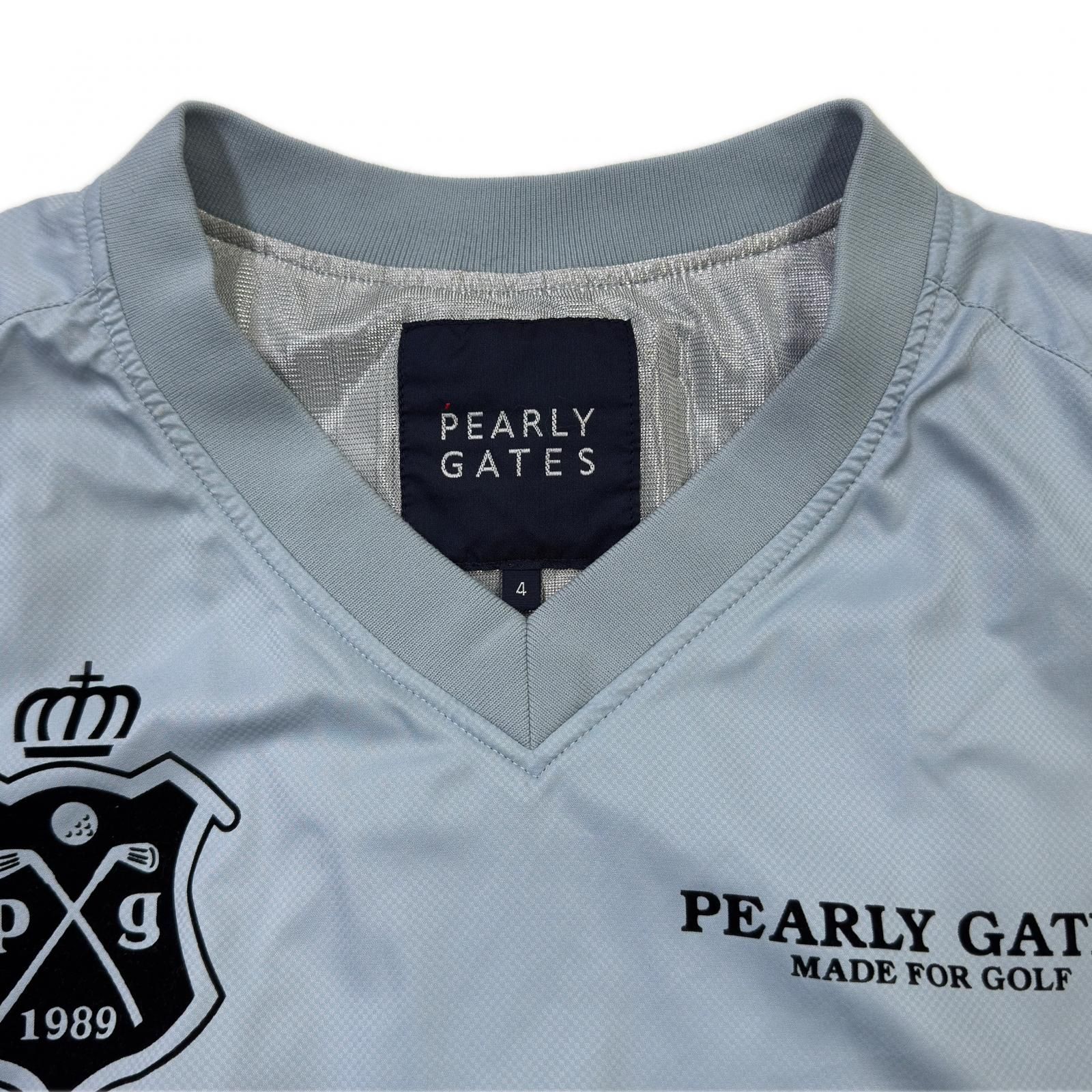 中古 メンズ パーリーゲイツ PEARLY GATES スニードジャック 4(M) 水色