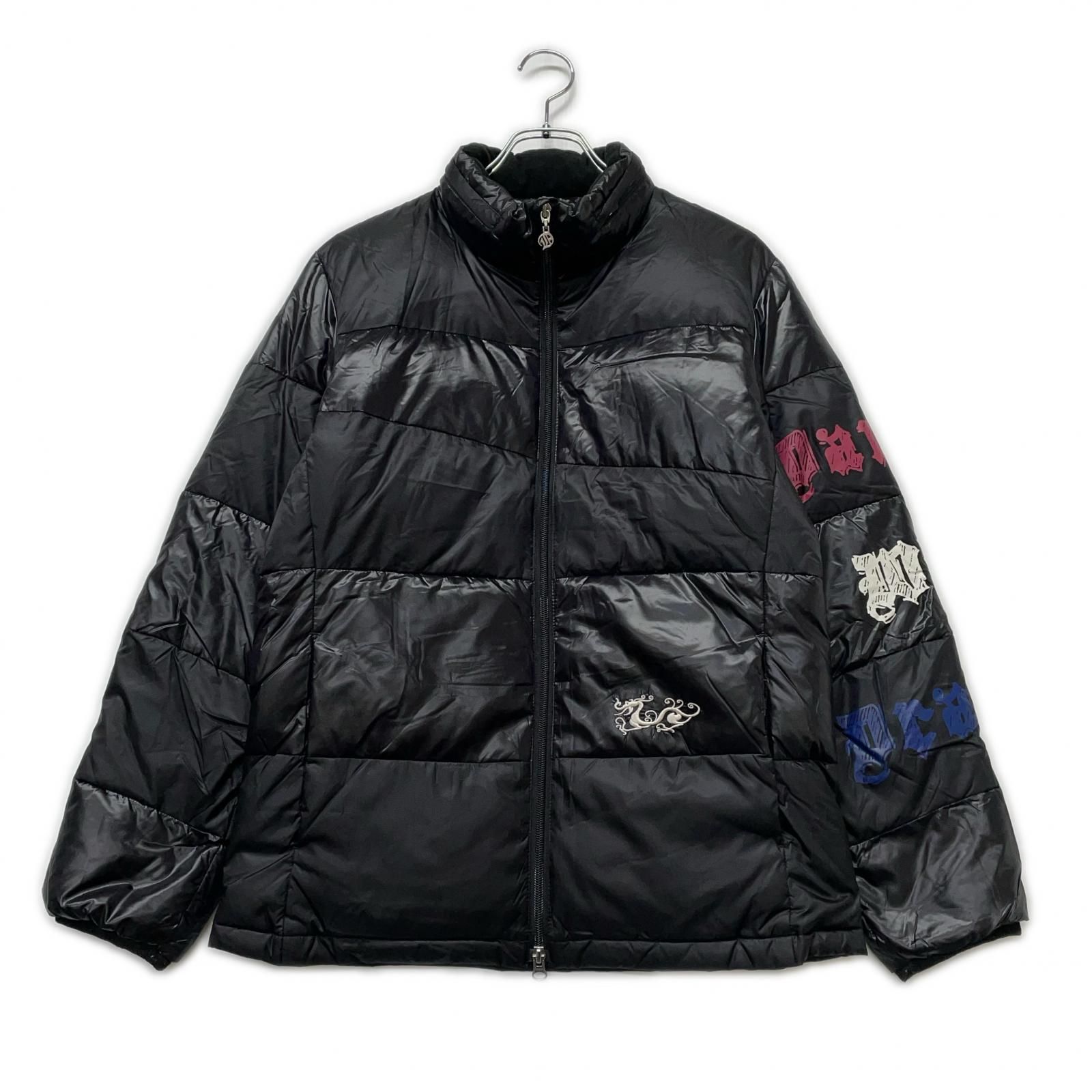 Dance With Dragon ブラックダウンジャケット サイズ4 中古 メンズ ダンスウィズドラゴン DANCE WITH DRAGON ダウン
