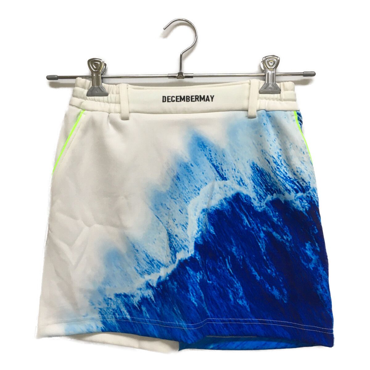 ディセンバーメイ　　スカート　S 中古 レディース ディセンバーメイ DECEMBERMAY スカート S 白 一体型
