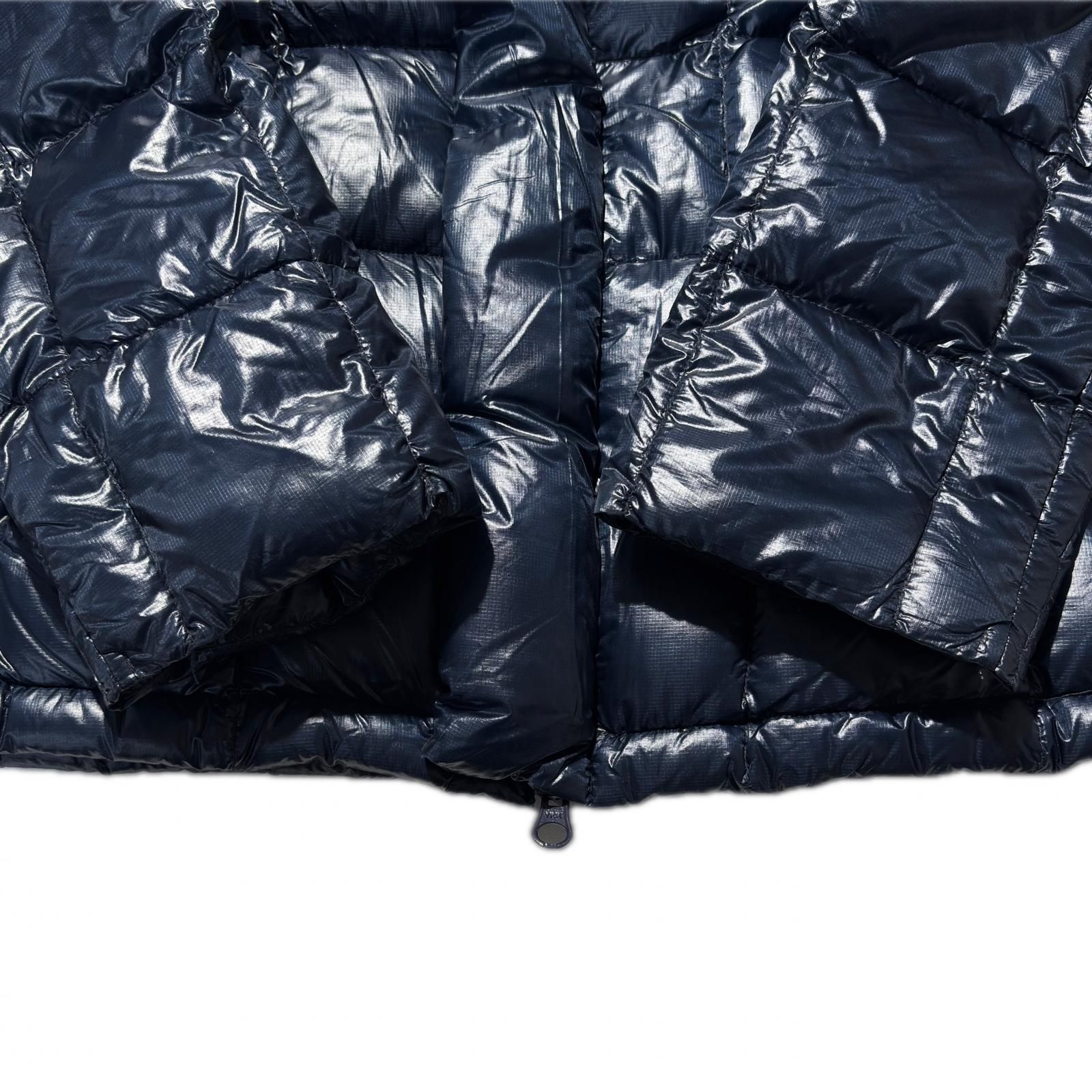 【美品】PEARLY GATES ネイビー ダウンジャケット 中古 メンズ パーリーゲイツ PEARLY GATES ダウンジャケット 4(M) 紺