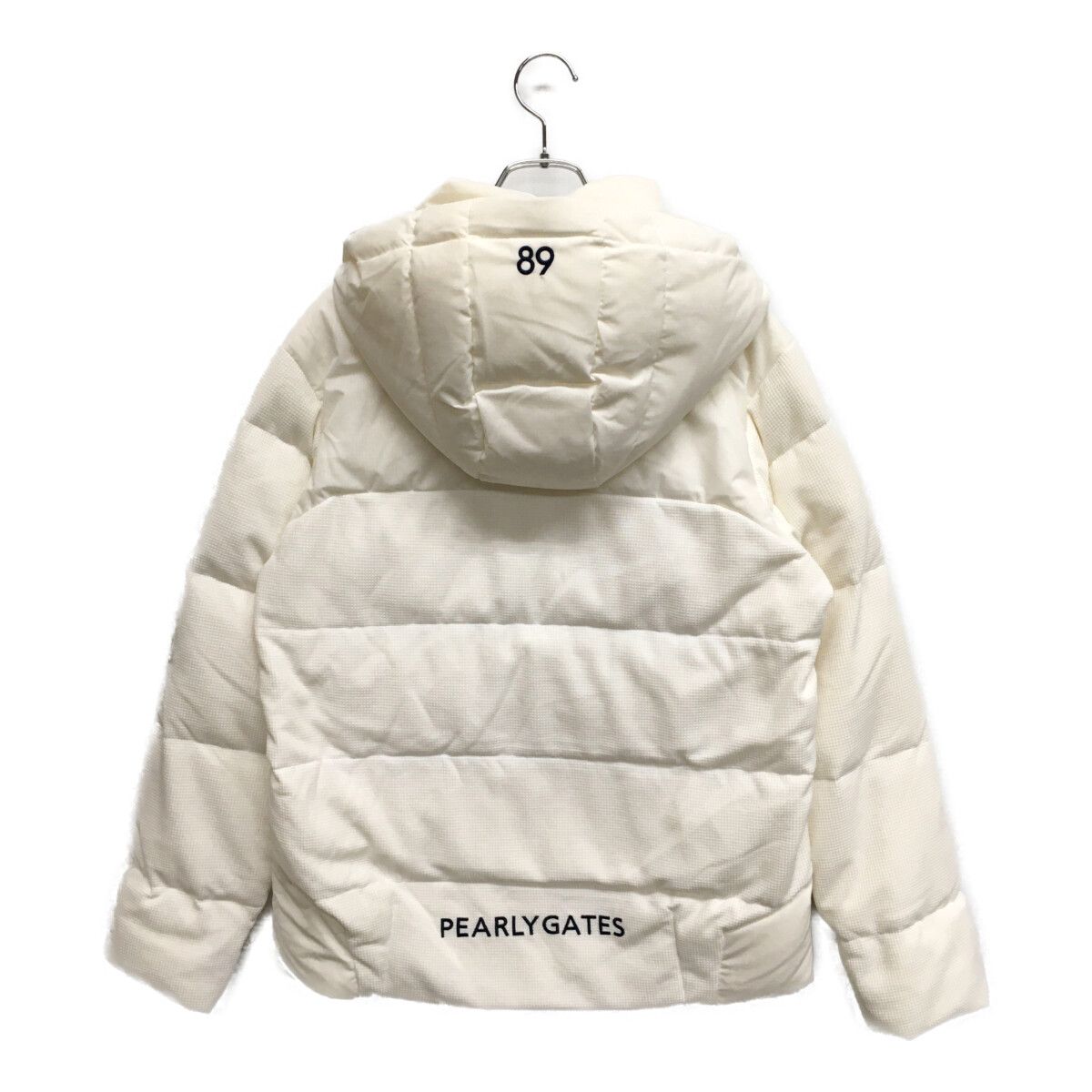 PEARLY GATES ホワイト ダウンジャケット サイズ4 中古 メンズ パーリーゲイツ PEARLY GATES ダウンジャケット 4(M) 白