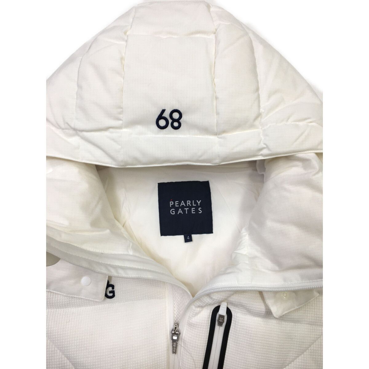 中古 メンズ パーリーゲイツ PEARLY GATES ダウンジャケット 4(M) 白
