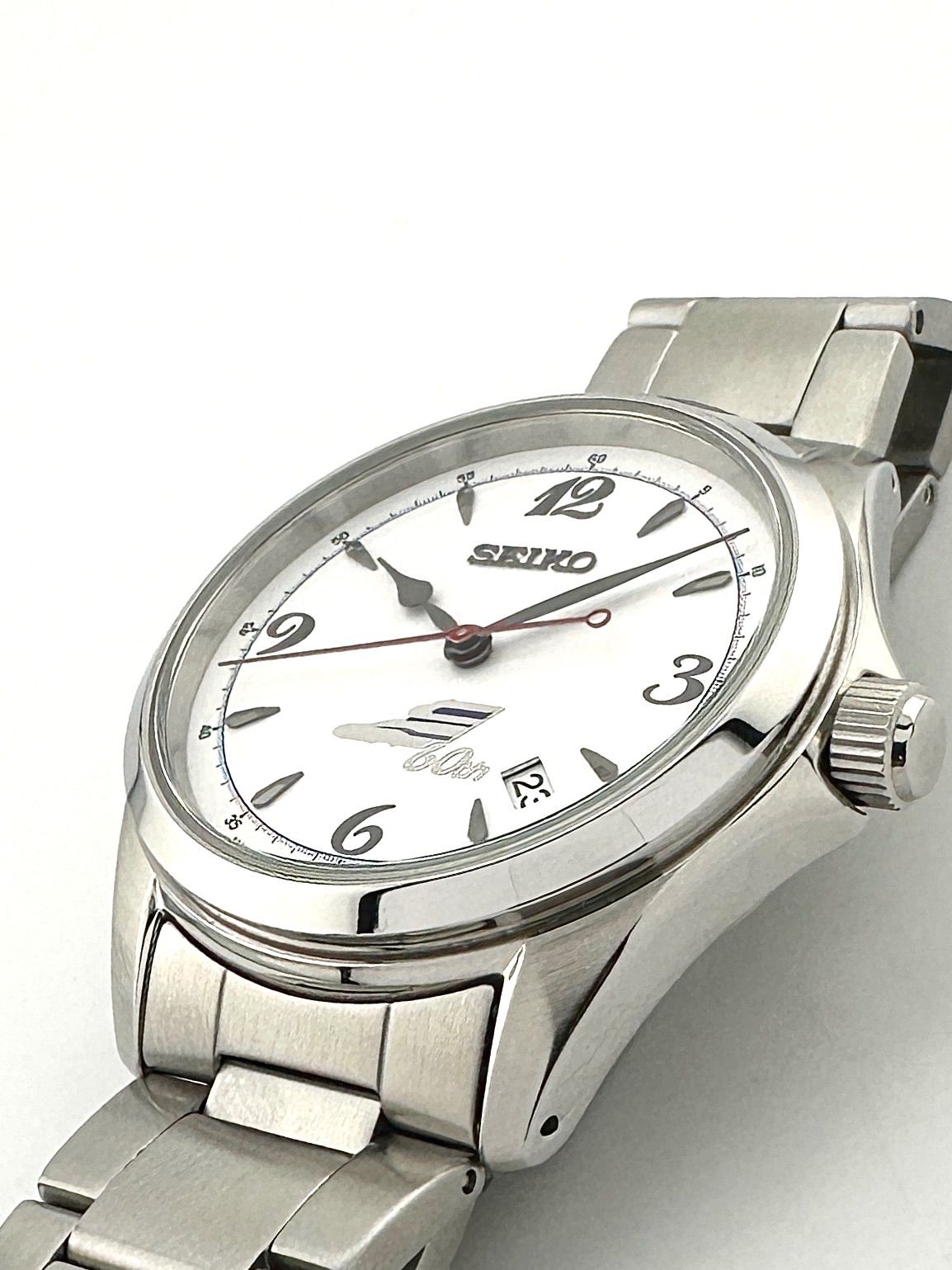  SEIKO 4R35 06V0 東海道新幹線開業60周年記念 自動巻き時計 セイコー デイリー使い 自動巻き時計 腕時計(アナログ)