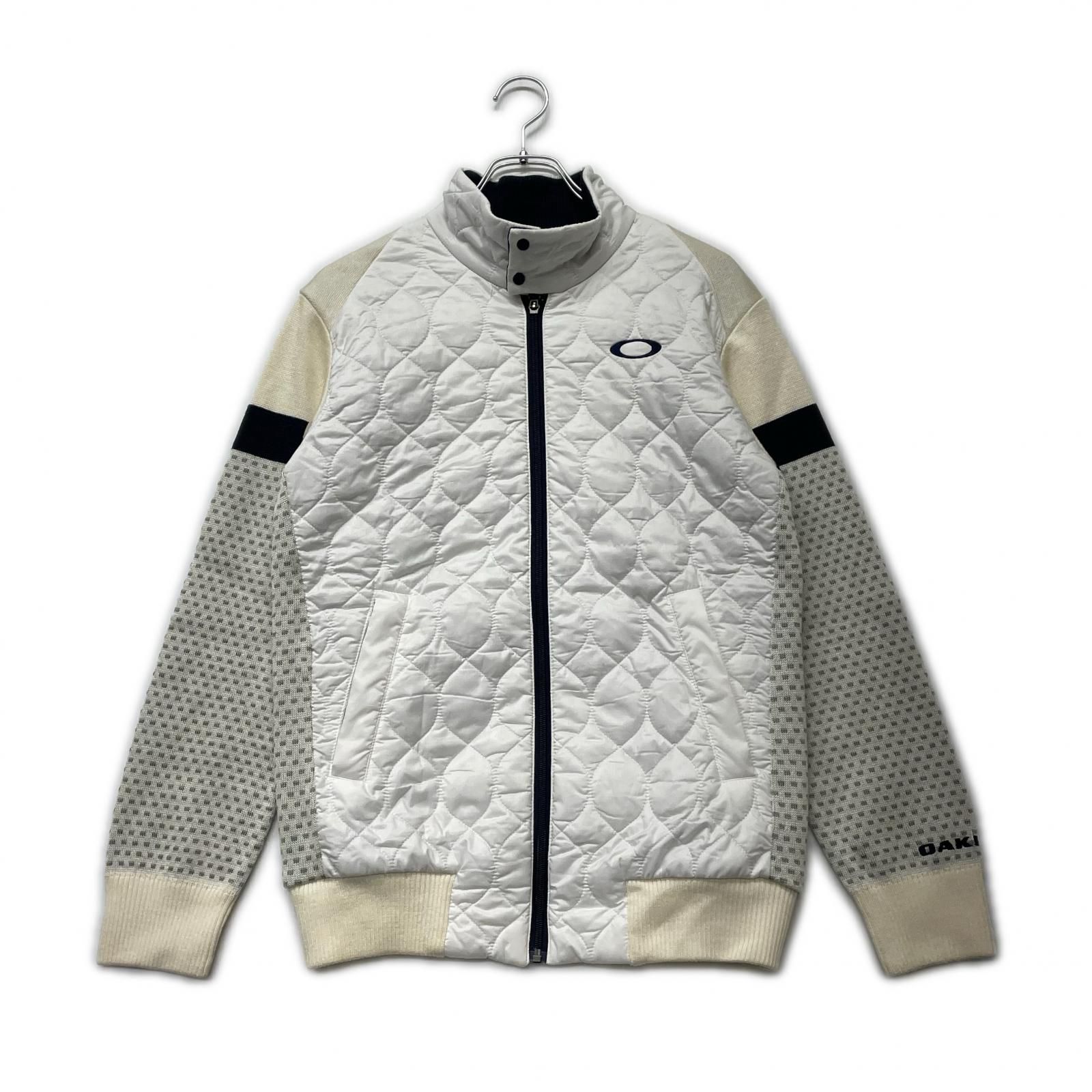 中古 メンズ オークリー OAKLEY フルジップアウター M 赤系 パーカー 