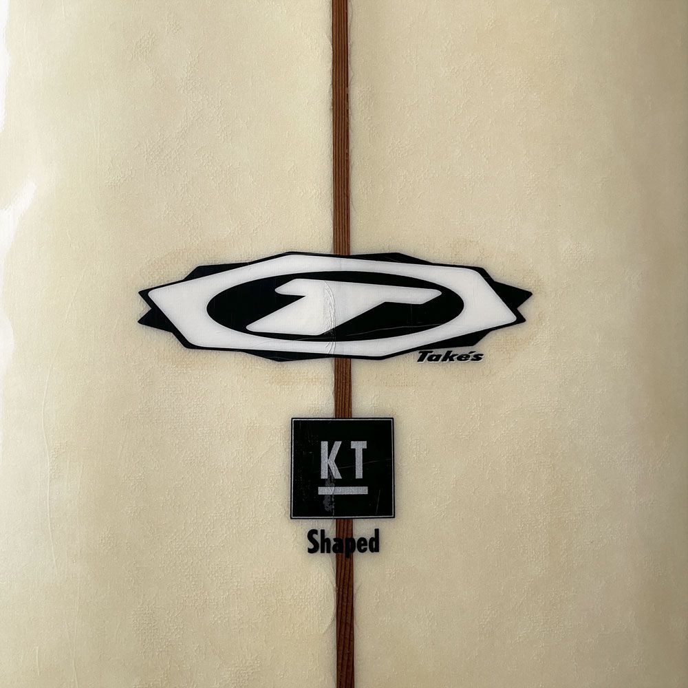 中古サーフボード TAKE'S SURFBOARD KT SHAPES 9'6 PU / テイクス