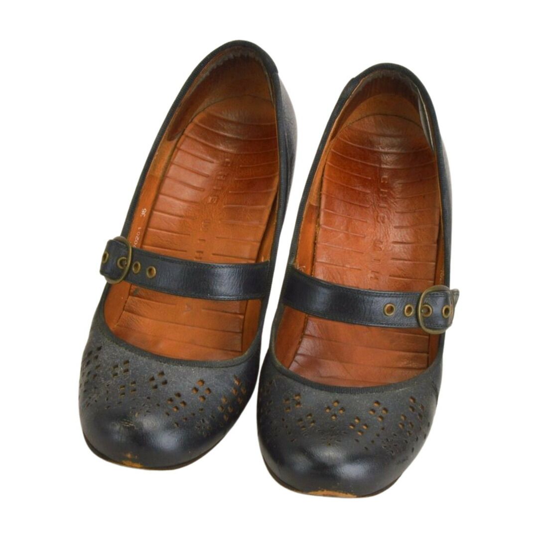 チエミハラ CHIE MIHARA パンプス CM.CRIO 36サイズ ブラック