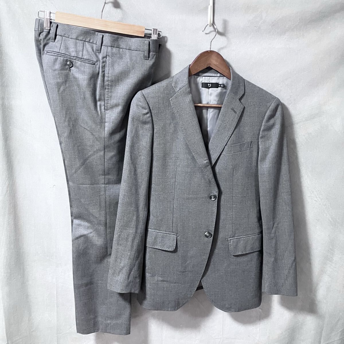 UNIQLO ＋J　スーツ　3点　L グレー UNIQLO ユニクロ × JIL SANDER ＋J 2009年 初期 ウール スリム