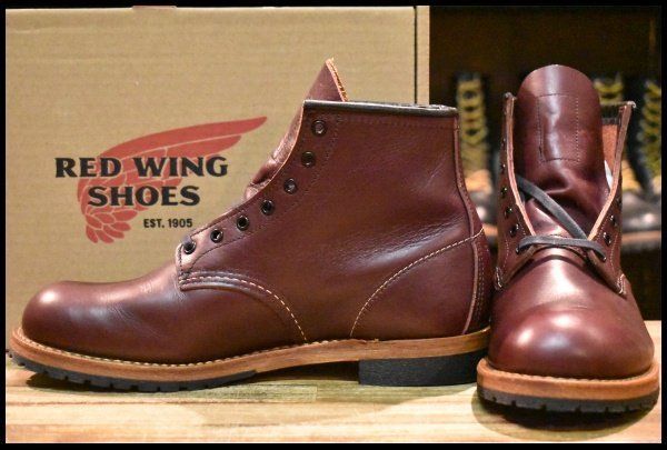 ちゃい RED WING ベックマン 9411 フェザーストーン 8D 箱付 未使用 19年】レッドウィング 9411 ベックマン ブラック