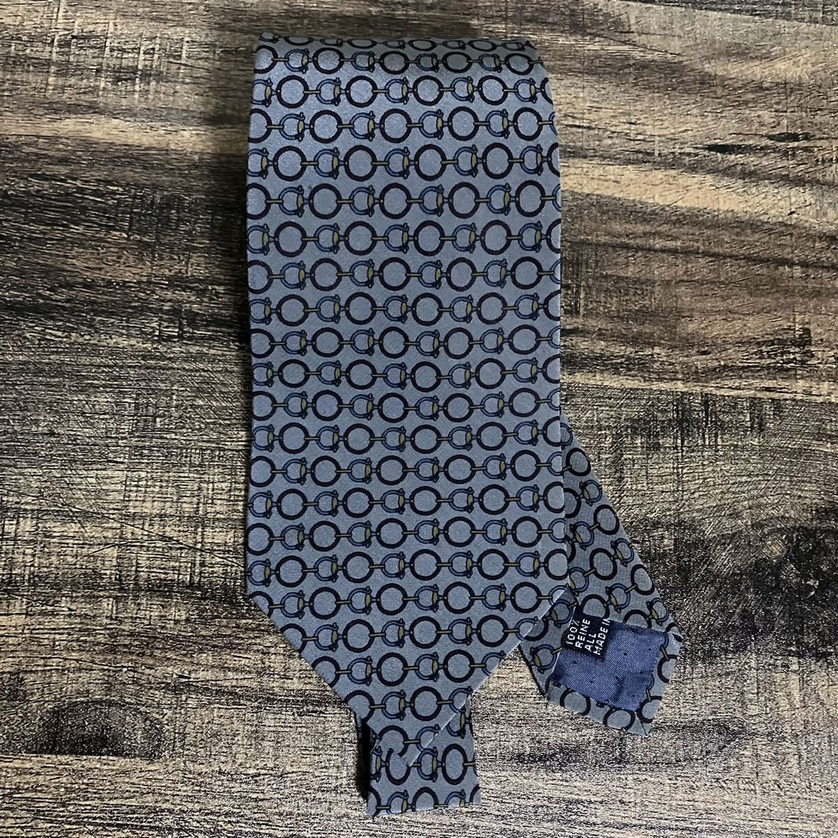 ARNYS France アルニス VINTAGE シルク イタリア製 ロッキング柄 総柄