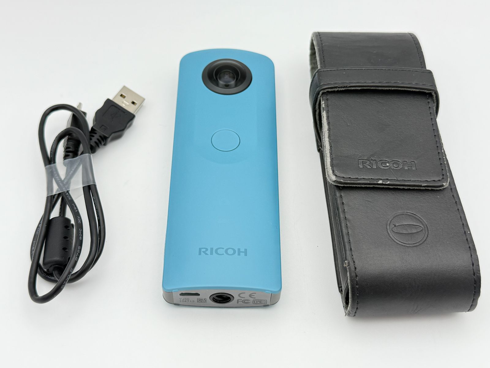 極上美品】RICOH THETA SC ブルー オマケ付き リコー シータ 360度 