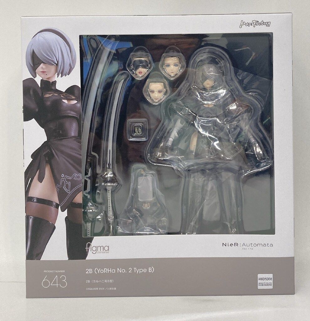 MAXFACTORY figma 2B(ヨルハ二号B型) 643 - メルカリ