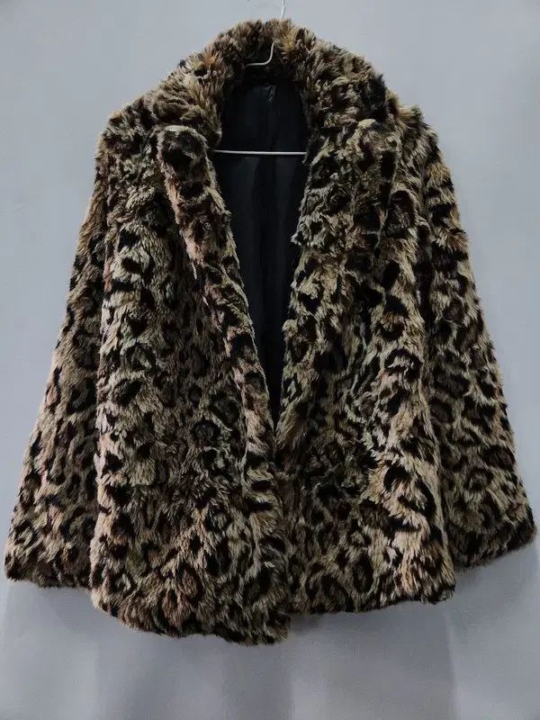 ヴィンテージ Y2K パンク レオパード フェイクファー コート - メルカリ