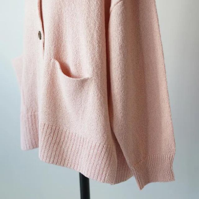 HEAVENLY (ヘブンリー) | KNIT 2 BUTTON CARDIGAN (pink) | ニット 2 