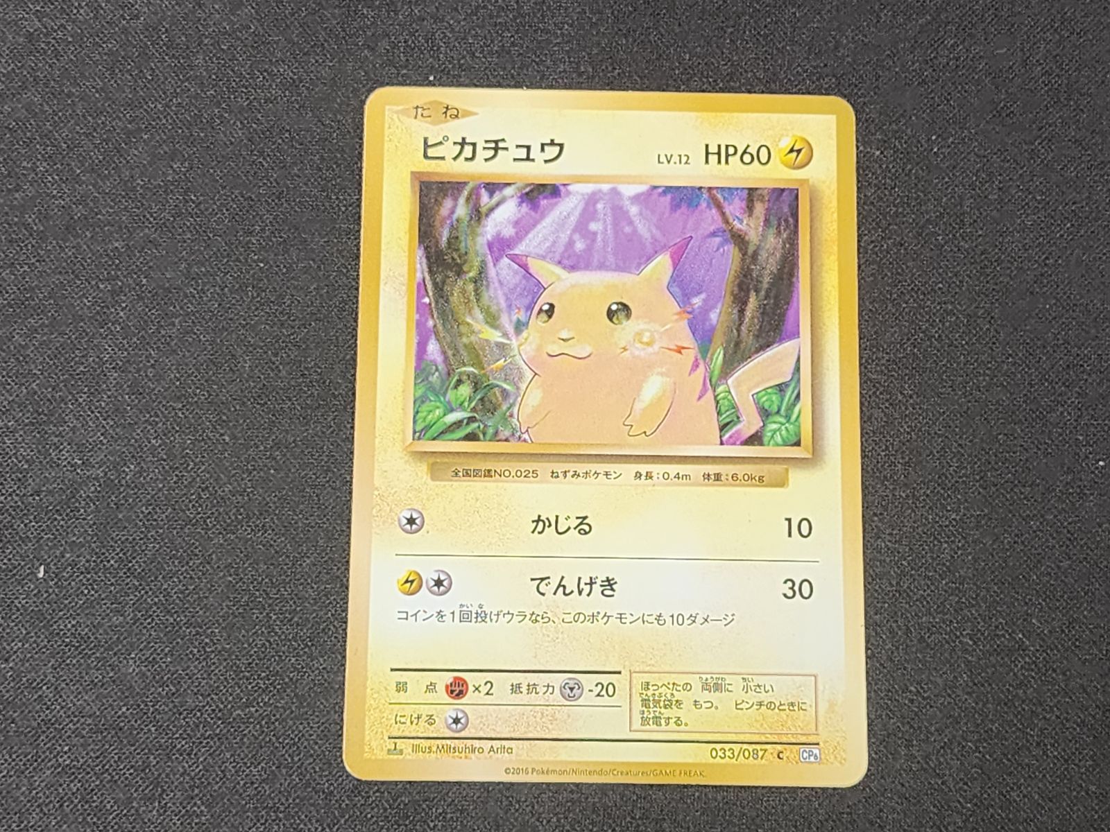 PC ポケモンカード ピカチュウ C 033 087 CP 6 1 st Edition セット 商品説明文