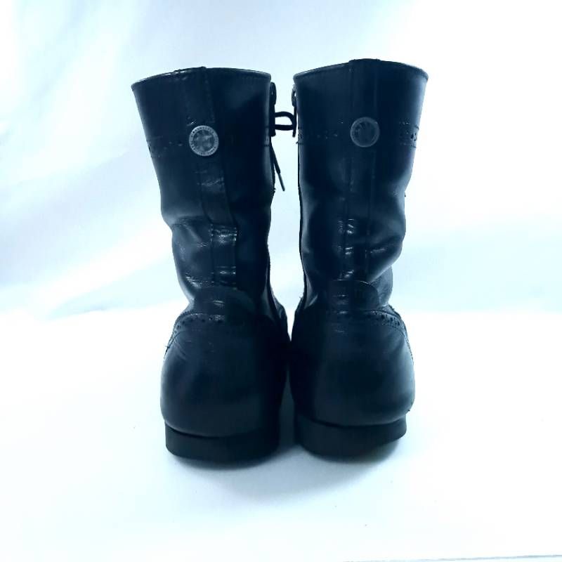 BIRKENSTOCK ララミーハイ ブーツ サイドジップ レースアップ ウイング