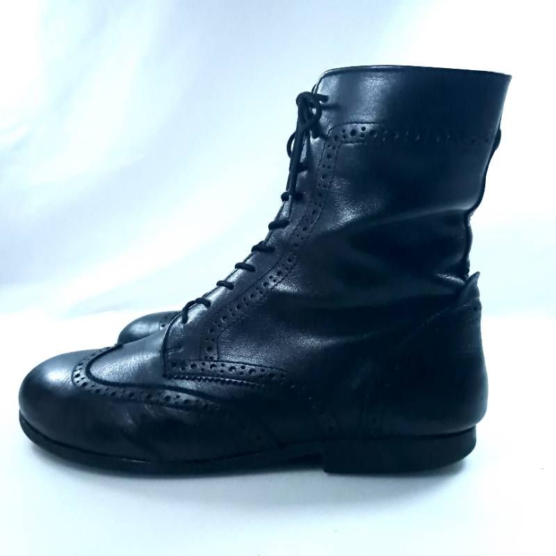 BIRKENSTOCK ララミーハイ ブーツ サイドジップ レースアップ ウイング